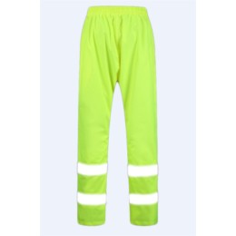 SKRC013 custom made fluorescent pants with reflective strip new rain-proof traffic fluorescent yellow fluorescent yellow work pants manufacturer SKRC013 custom made fluorescent pants with reflective strip new rain-proof traffic fluorescent yellow fluorescent yellow work pants manufacturer
